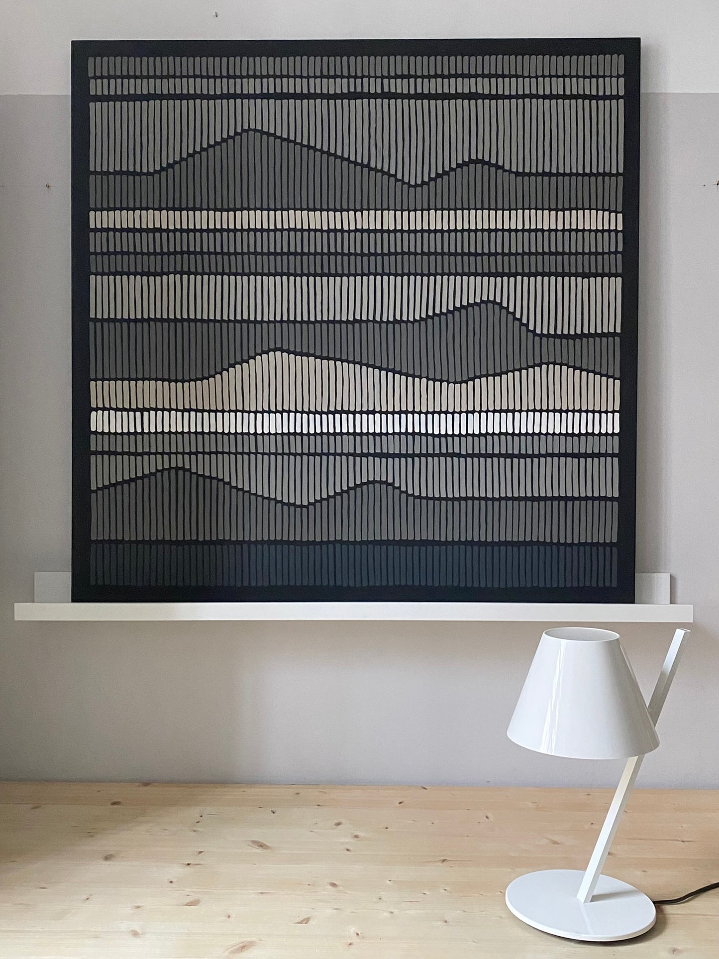 Dipinto LEVELS warm gray