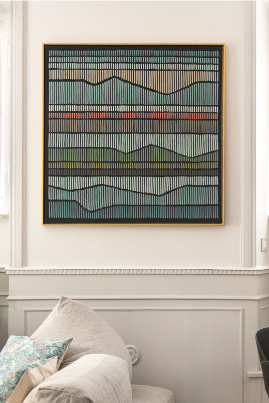 Dipinto su tela LEVELS mulicolor