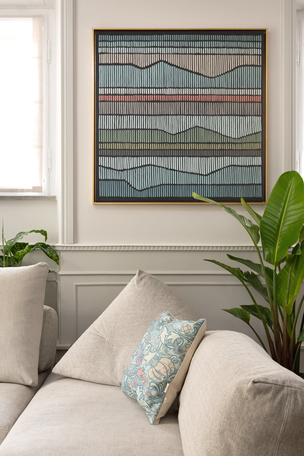 Dipinto su tela LEVELS mulicolor