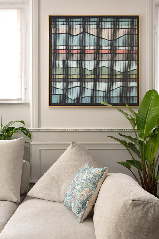 Dipinto su tela LEVELS mulicolor