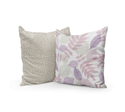 Cuscino LEAVES malva