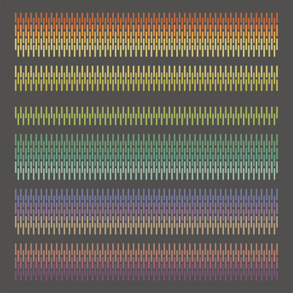 Dipinto su tela STRIPES rainbow