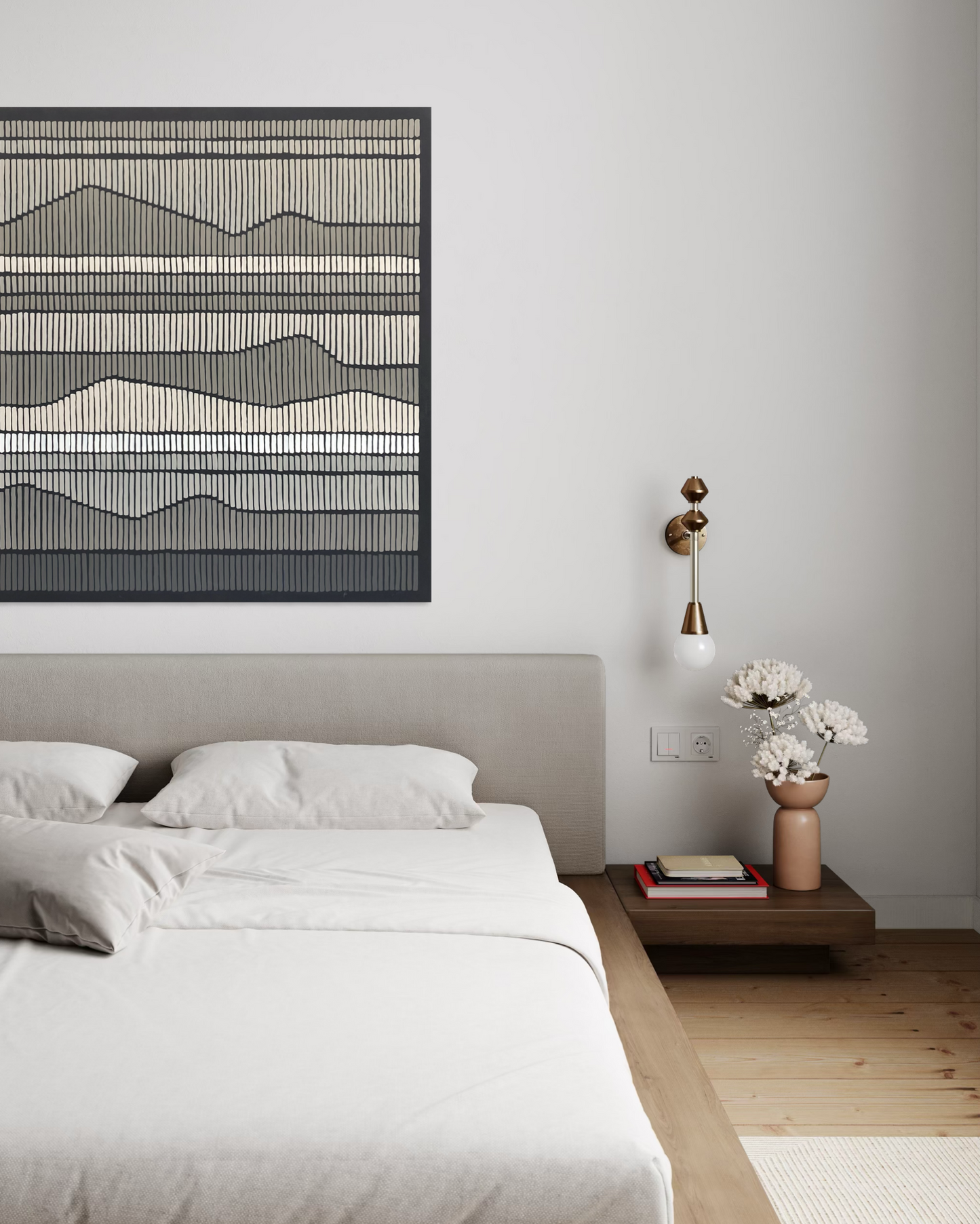 Dipinto LEVELS warm gray