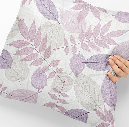 Cuscino LEAVES malva