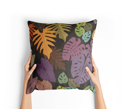 Cuscino TROPICAL LEAVES dark