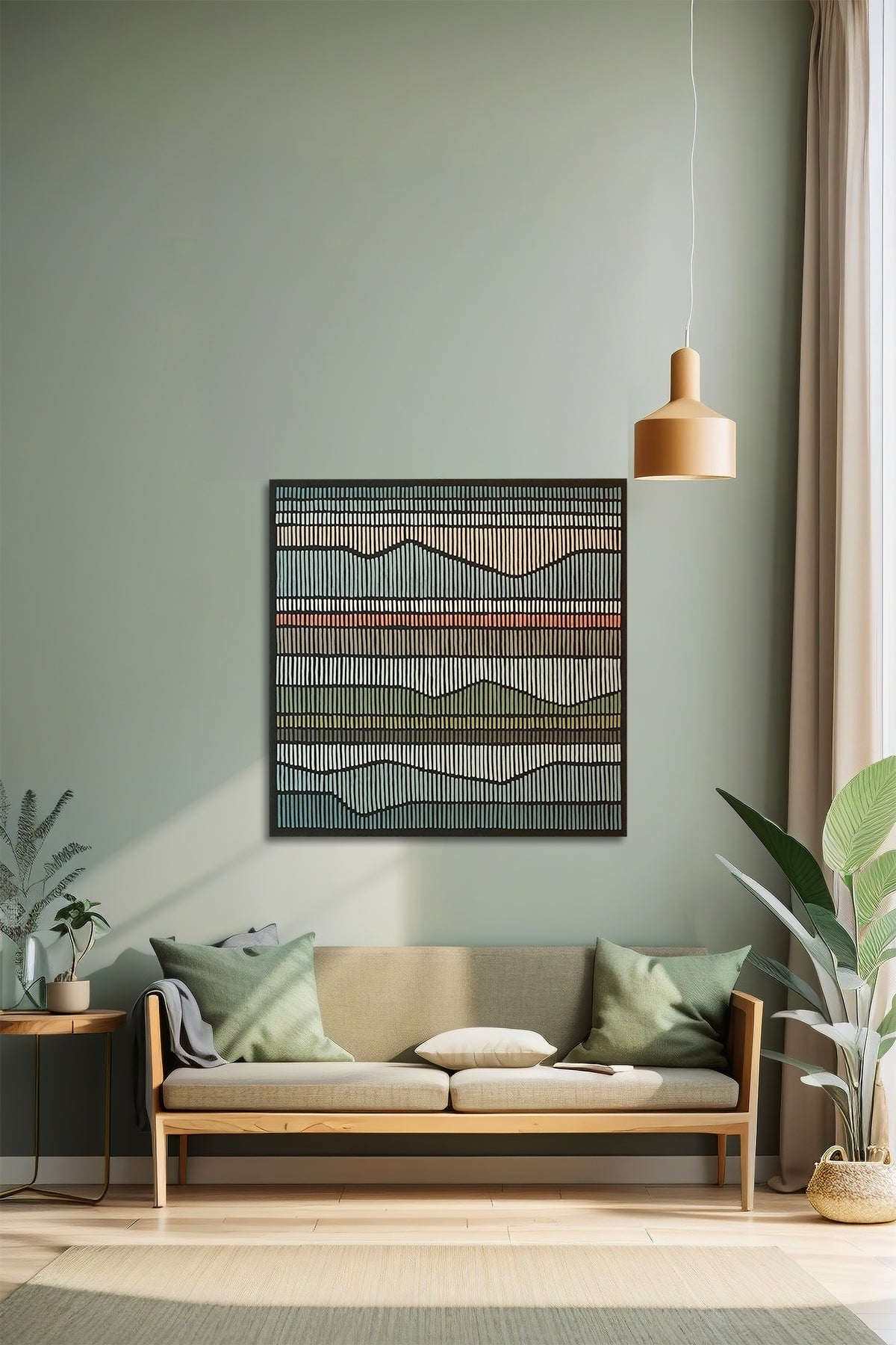 Dipinto su tela LEVELS mulicolor