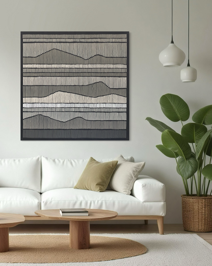 Dipinto LEVELS warm gray